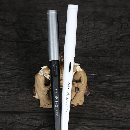 六品堂瘦金体书法专用笔弯尖美工笔弯头暗尖成人学生签字硬笔初学者