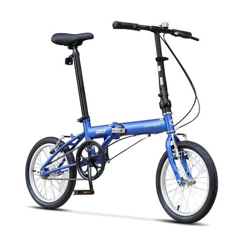 大行(dahon) 折叠自行车16英寸单速男女式学生自行车上班通勤单车kt