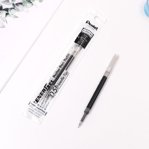 5mm速干中性笔彩色替芯 (适用于bln75/bln105/bln2005)lrn5 黑色 12支