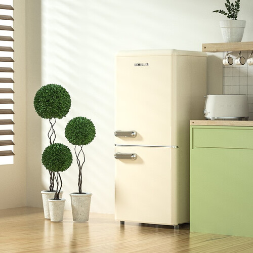 德姆勒(demuller)冰箱 plus会员:demuller 德姆勒 复古冰箱 bcd-118