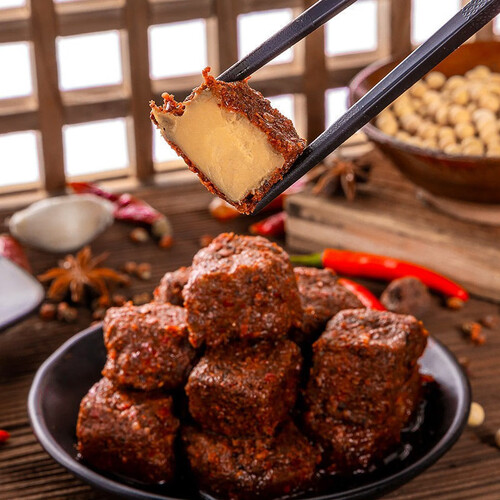 香之渝重庆霉豆腐乳豆腐农家自制下菜配饭菜送饭菜好吃的下饭菜香辣红