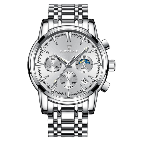 mark fairwhale 马克华菲 41毫米自动上链腕表 fw-5370-3多少钱-聚