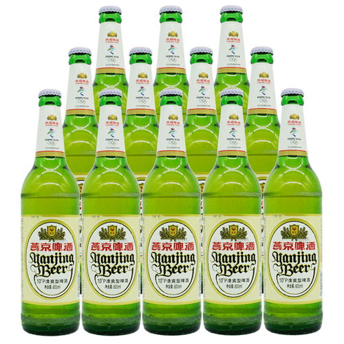 燕京啤酒 yanjing beer 燕京啤酒 10度清爽型啤酒普啤(大绿棒子) 600