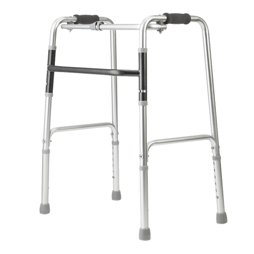 鱼跃(yuwell) 老人助行器yu730a 铝合金骨折拐杖 折叠便携带轮带坐板