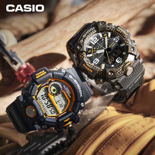 卡西欧casio手表gshock防震防水运动男士手表ggb100y1a