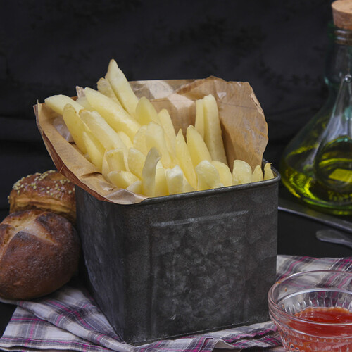 辛普劳 3/8粗薯条300g 空气炸锅 方便菜 冷冻薯条 早餐 油炸小吃 西餐