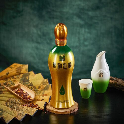 金徽白酒 金徽 酒 浓香型白酒 50度柔和h9 500ml*4瓶整箱(内含礼袋)