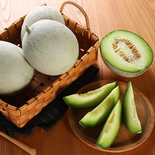 果沿子瓜 plus会员:新鲜网纹玲珑蜜瓜 2.25kg装多少钱-聚超值