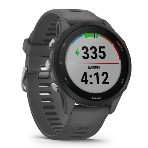 佳明garminforerunner255跑步运动智能手表户外双频竞速表血氧心率