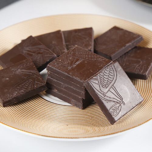 赫蒂heidi迷你黑巧克力独立小包装婚庆伴手礼85迷你特黑500g