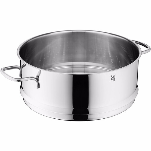 福腾宝蒸锅不锈钢汤蒸锅复底汤锅电磁炉燃气通用astoria24cm单层蒸锅