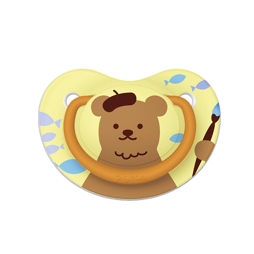 pigeon 贝亲 可爱萌宠系列 n997 安抚奶嘴 马来熊 3-6月多少钱-聚超值