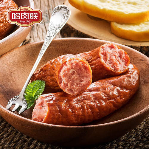 哈肉联肉制品 哈肉联 儿童红肠510g 正宗哈尔滨红肠 东北特产 方便