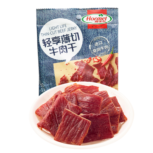 荷美尔(hormel)肉制品 hormel 荷美尔 轻享薄切牛肉干 撩心小辣味 35g