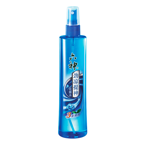 六神肖战同款冰爽喷雾三重薄荷花露水180ml清凉爽肤网红便携式