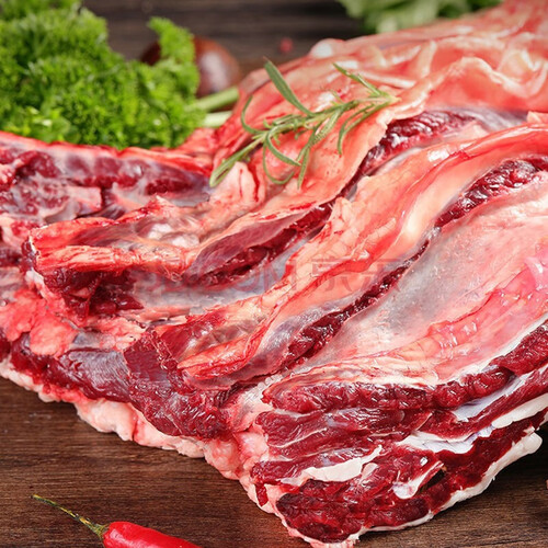 鲜伊人国产原切牛腩肉牛腩块谷饲牛肉生鲜新鲜牛肉瘦肉含80新鲜牛腩肉