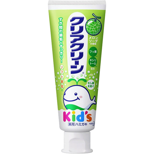 花王(kao)婴童口腔护理 kao 花王 护齿木糖醇儿童牙膏 哈密瓜味 70g