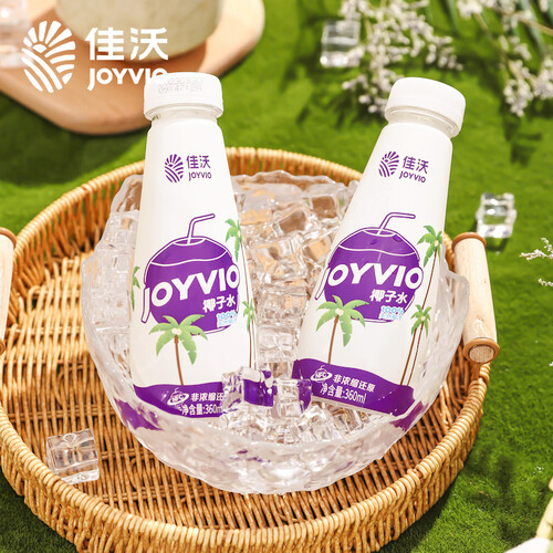 佳沃(joyvio)椰青 plus会员:joyvio 佳沃 100%nfc椰子水 香水椰 360ml
