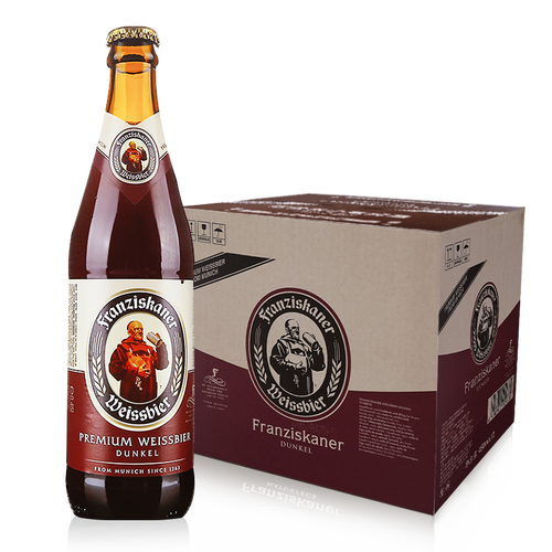 范佳乐啤酒 franziskaner 范佳乐 小麦黑啤酒 450ml多少钱-聚超值