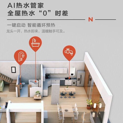 能率noritz零冷水燃气热水器16升中途开关0冷水降噪恒温gq16e5fexqjsq