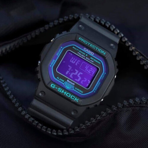 8毫米太阳能电波腕表 gw-b5600bl-1a多少钱-聚超值