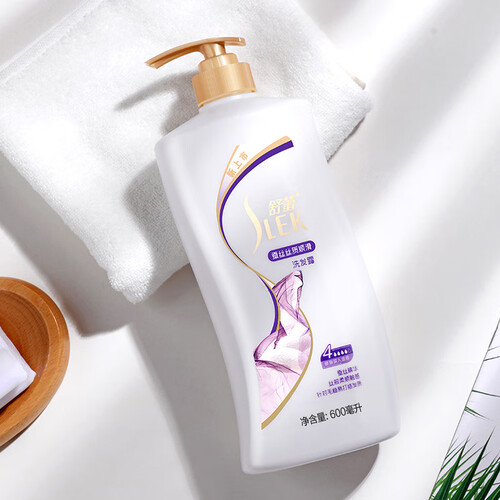 舒蕾洗发水 slek 舒蕾 蚕丝去屑洗发水 600ml多少钱-聚超值