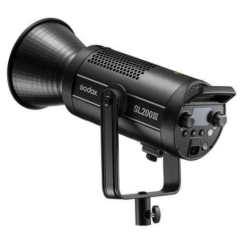 神牛(godox) 补光灯sl200w三代摄影灯直播补光灯常亮灯柔光球直播套装