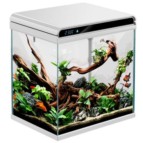 森森(sunsun)鱼缸/水族箱 sunsun 森森 he380 超白玻璃 智能高档鱼缸