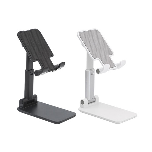 法漫玫手机支架桌面懒人床头通用支撑家用升降多功能便携可折叠炫酷黑