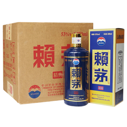 laymau 赖茅 moutai 茅台 赖茅酒系列 精典 53%vol 酱香型白酒 500ml*