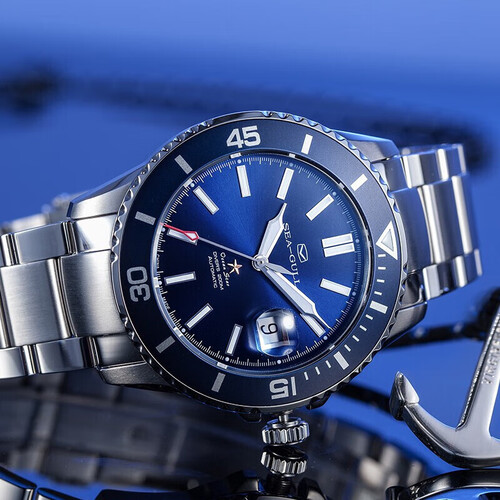 海鸥(seagull)国表 sea-gull 海鸥 海洋系列 男士自动上链腕表 816.