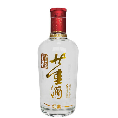 董酒白酒 董酒 经典系列 红色 54%vol 董香型白酒 500ml*6瓶 整箱装