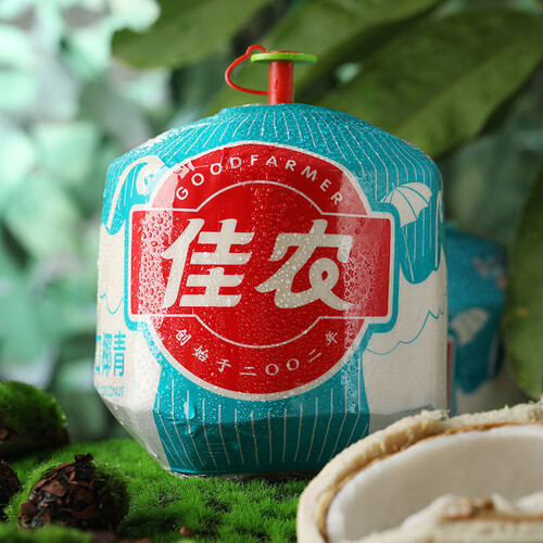 佳农泰国进口易开宝椰青香水椰子6个装单果850g起新鲜水果礼盒