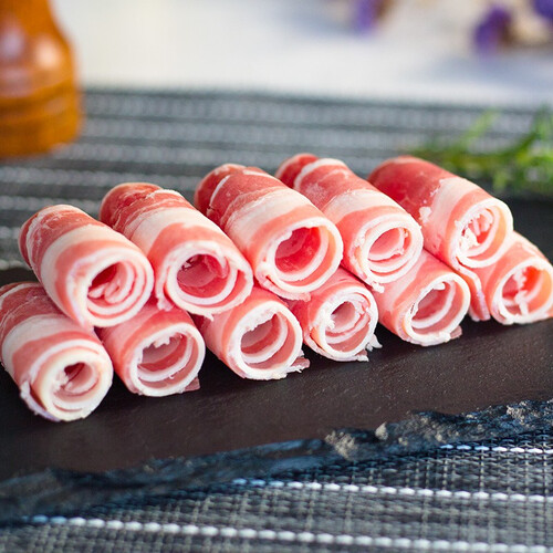 农夫好牛阿根廷进口雪花肥牛卷500g牛后胸肉卷烤肉烧烤火锅生鲜原切