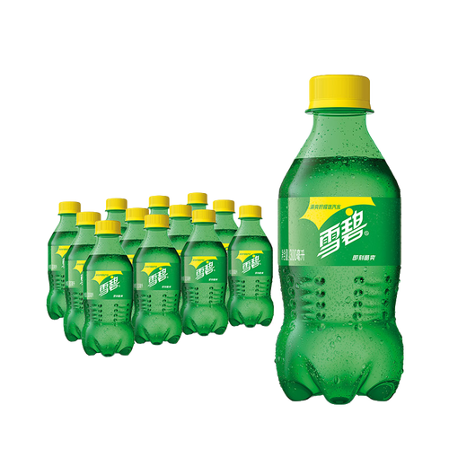 雪碧sprite柠檬味汽水碳酸饮料300ml12瓶整箱装可口可乐出品新老包装