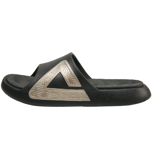 匹克(peak)运动拖鞋 peak 匹克 态极系列 男子拖鞋 e92037l 黑色/金色