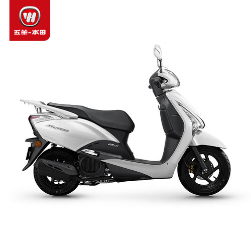 wuyang-honda 五羊-本田 摩托车踏板车scr110佳御水冷电喷摩托车 白