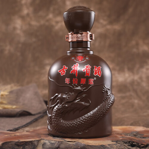 古井贡酒白酒 古井贡酒 年份原浆献礼版第六代 45度浓香型白酒 500ml*