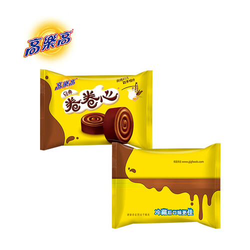 高乐高卷卷心蛋糕 瑞士卷巧克力牛奶夹心网红零食西式糕点心下午茶