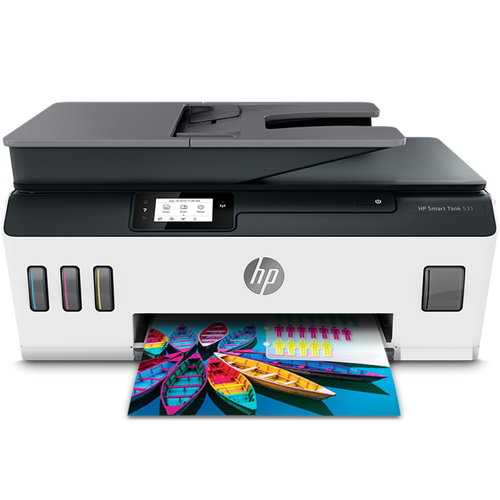 惠普(hp)打印机 plus会员:hp 惠普 tank531 彩色喷墨连供一体机 多