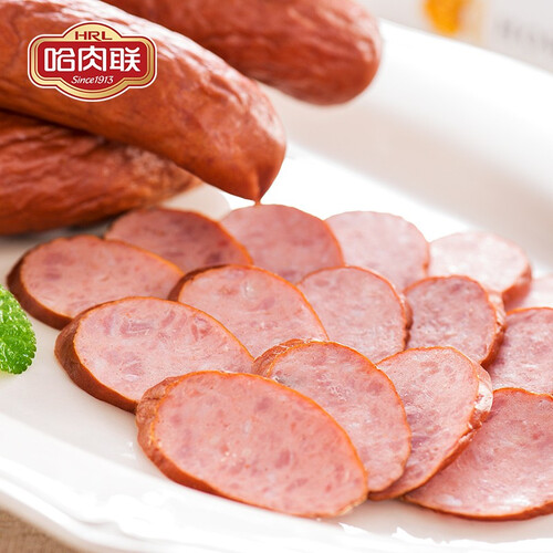 哈肉联肉制品 哈肉联 儿童红肠510g 正宗哈尔滨红肠 东北特产 方便