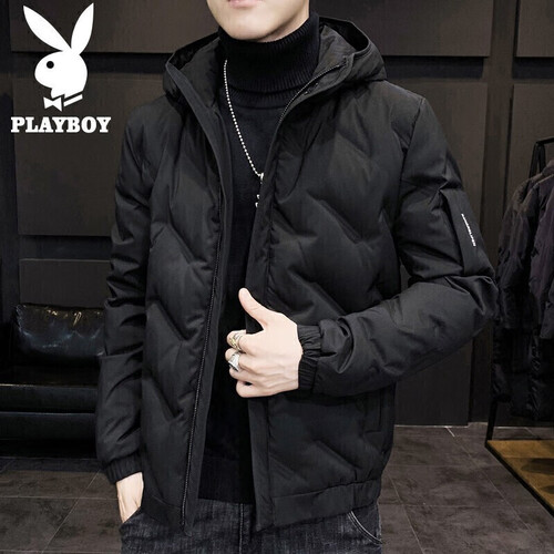 花花公子(playboy)男士羽绒服 花花公子(playboy)羽绒服男2022秋冬季