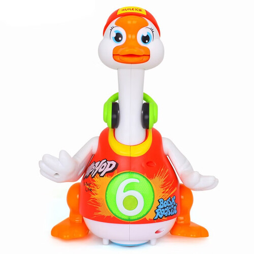 汇乐摇摆鹅828婴儿玩具宝宝0-1-3岁音乐早教儿童故事机早教机男孩女孩