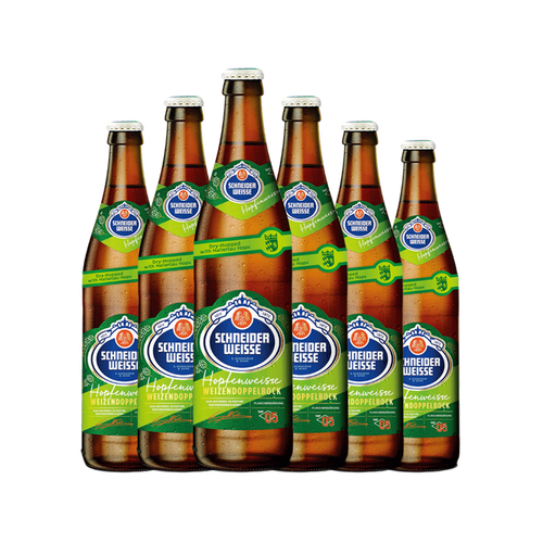 施纳德schneiderweisse多花小麦精酿啤酒500ml6瓶装德国进口