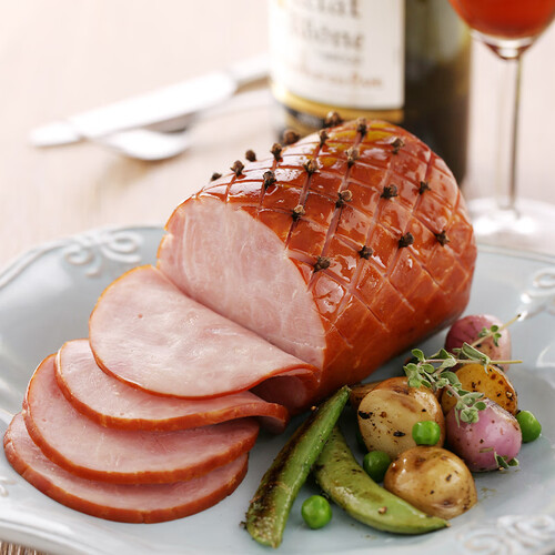 万威客中粮万威客加拿大烟肉卷500g袋烧烤食材熟食