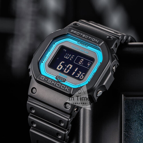 卡西欧casio手表gshock太阳能蓝牙小方块手表男gwb56002香港直邮