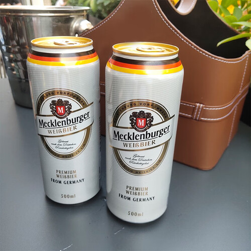 梅克伦堡啤酒 mecklenburger 梅克伦堡 小麦啤酒500ml*24听 整箱装