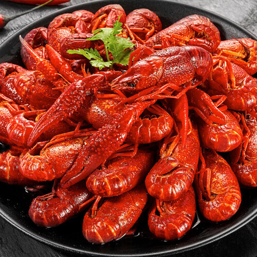 今锦上蒜泥小龙虾800g46钱净虾500g中号2030只