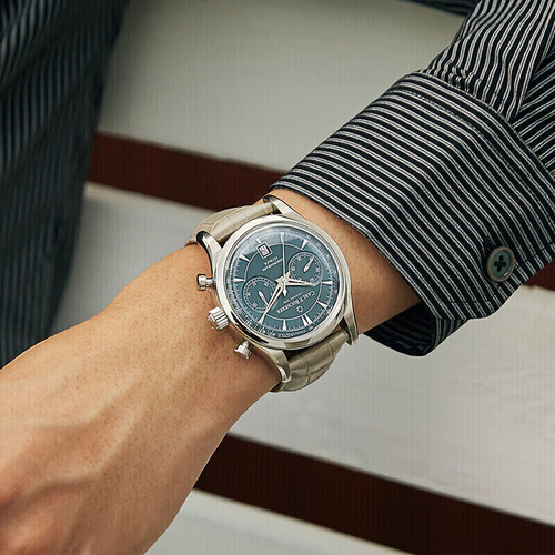 bucherer 宝齐莱 马利龙系列 男士自动机械手表 00.10919.08.93.