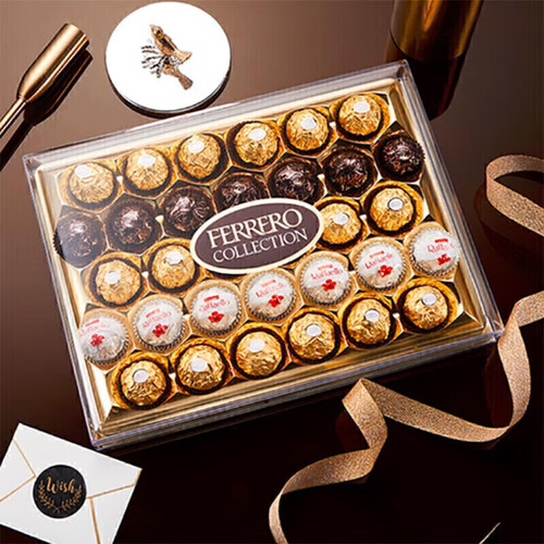 费列罗(ferrero)巧克力 ferrero rocher 费列罗 臻品威化糖果巧克力